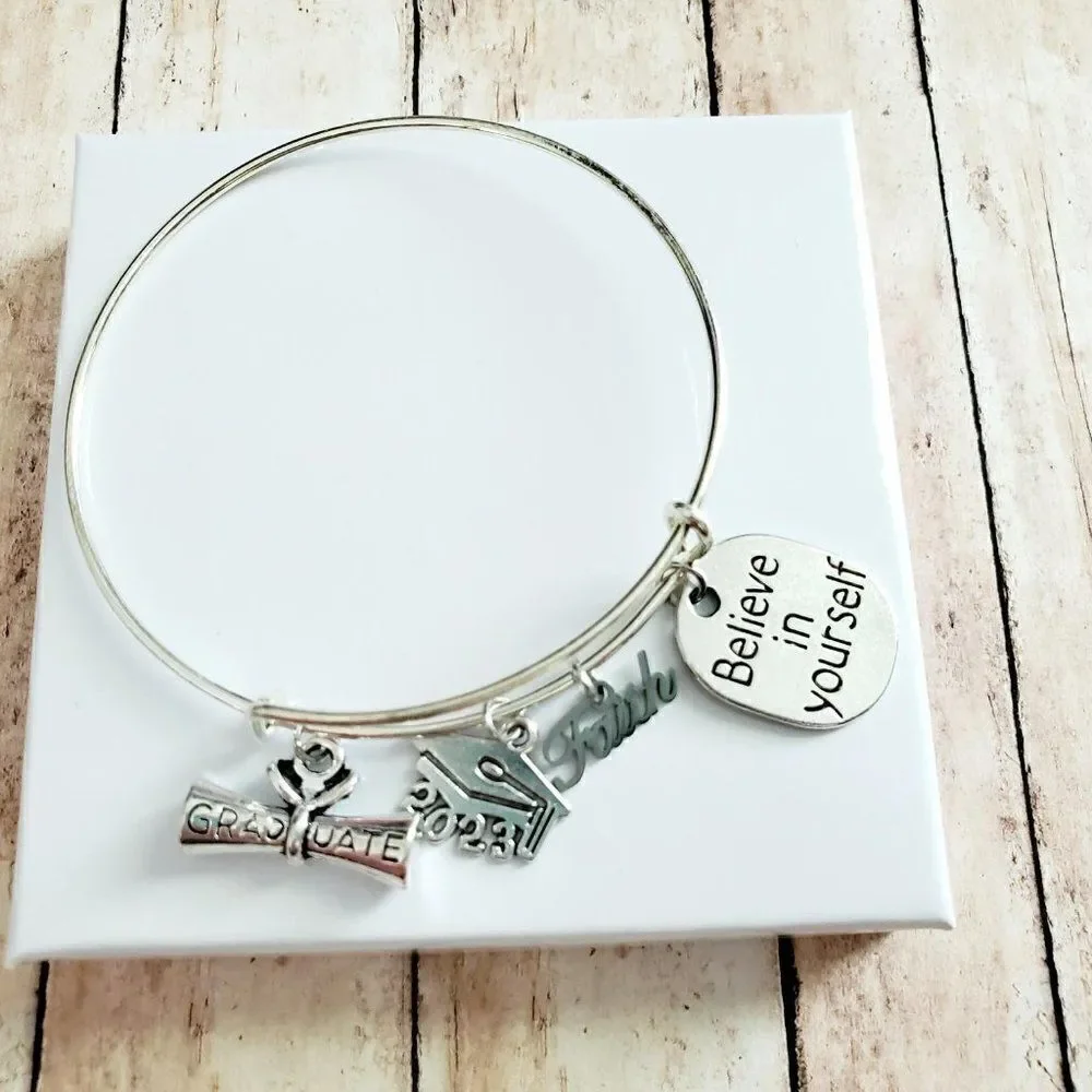 Class of 2023 Graduation Charm Bracelet